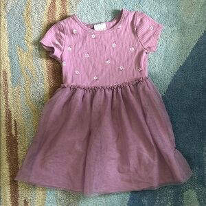 Jumping Beans Pink Flutter Sleeve Sundress